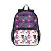 KPop DemonHunters Children's Backpack with Front Pocket, 16-inch Patch Pocket Backpack KTB