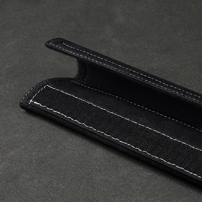 Leather Car Seat Belt Cushion Safety Belt Shoulder Protector Pad Accessories For Subaru XV Legacy WRX Forester Impreza GC8 STI ftet6