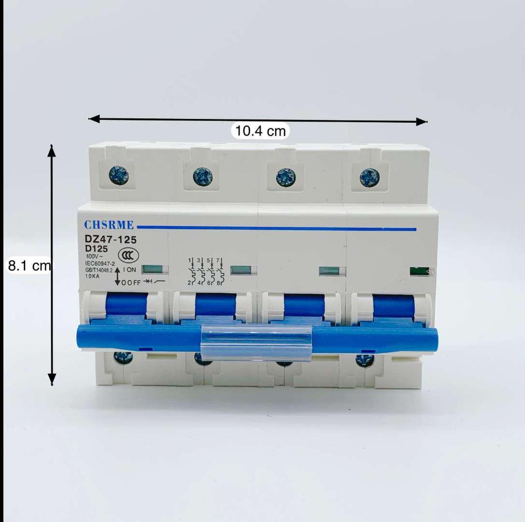 Miniature Circuit Breaker MCB Switch 1P 2P 3P 4P DZ47-63