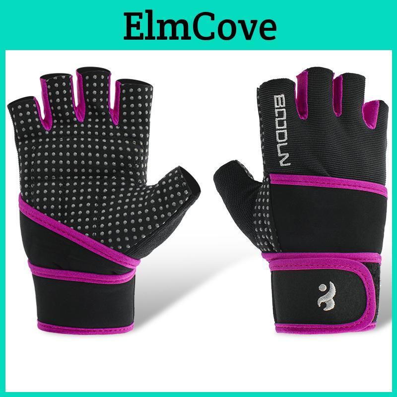 Female Gym Male Wrist Training Gloves Weight Lifting Dumbbells Fitness Sport Wearable Workout Gloves