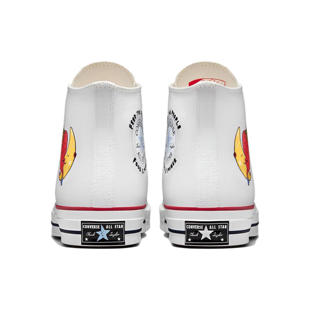 Sky High Farm Workwear X Converse Chuck 70 High Strawberry Moon - White Unisex Sneakers Multi A03328C