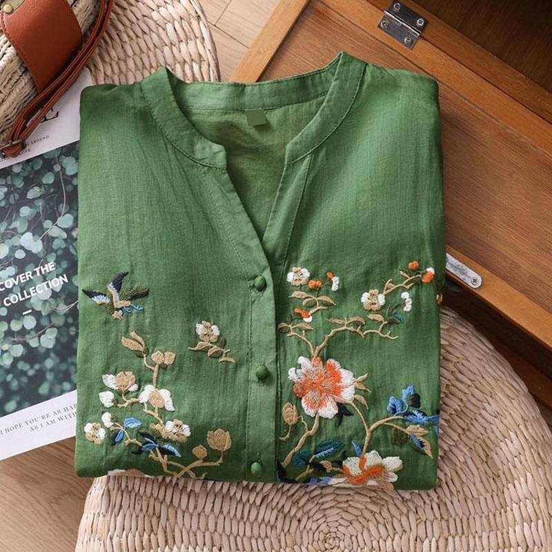 T-shirt for Women Summer Cotton T-shirt Soft Loose Printed Casual Comfortable Pullover T-shirt Top