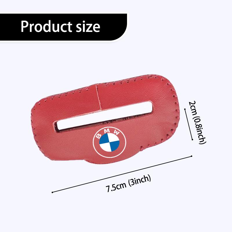 Leather Car Seat Belt Buckle Plug Protector Anti-Scratch Clip For BMW G30 G20 M3 M5 E91 E92 E93 E36 E70 X3 X4 X5 X1 E39 F30