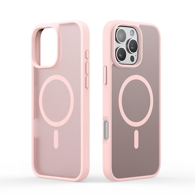 Applicable Magnetic Skin-Feel Protective Case for Apple iPhone 16e - Frosted Back Cover.