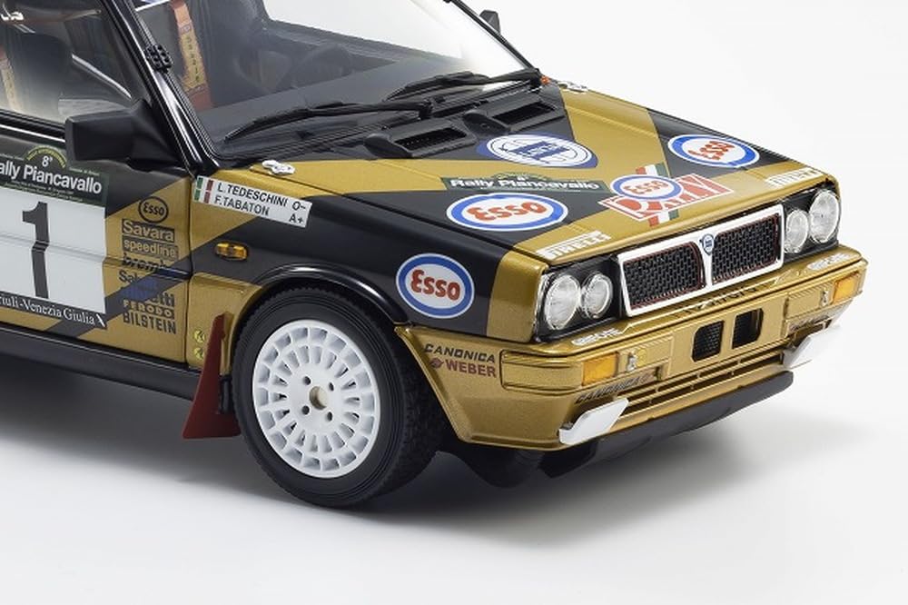 Kyosho Original Scale Lancia Delta HF 4WD Piancavallo Rally Winner 1987 Finished Model KS08960D 1/18 #1