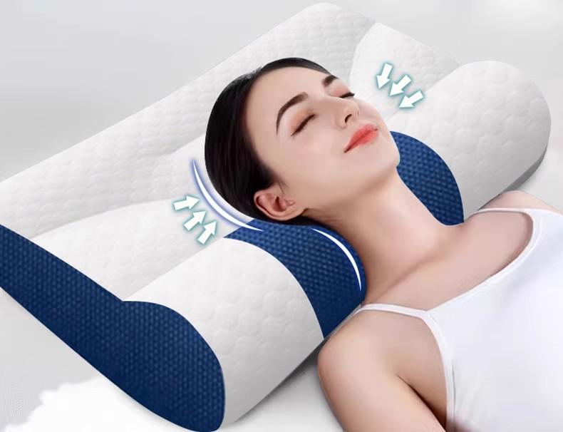 Soybean Neck Support Pillow: Durable Sleep Aid for Adults & Students, Ideal for Dorms, Home, and Baby