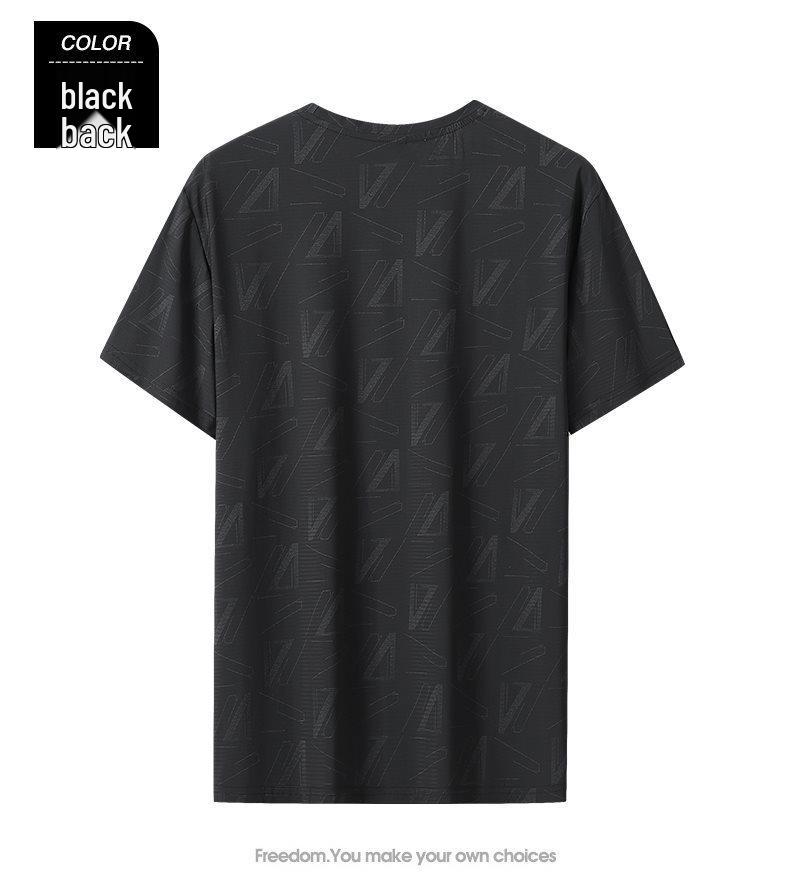 2026 Summer Men's Camouflage Quick Dry Ice Silk T-shirt - Short Sleeve, Casual Outdoor Round Neck