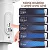USB Rechargeable Night Light Fan with Smart Remote, Timer, Oscillation, and Long Battery Life