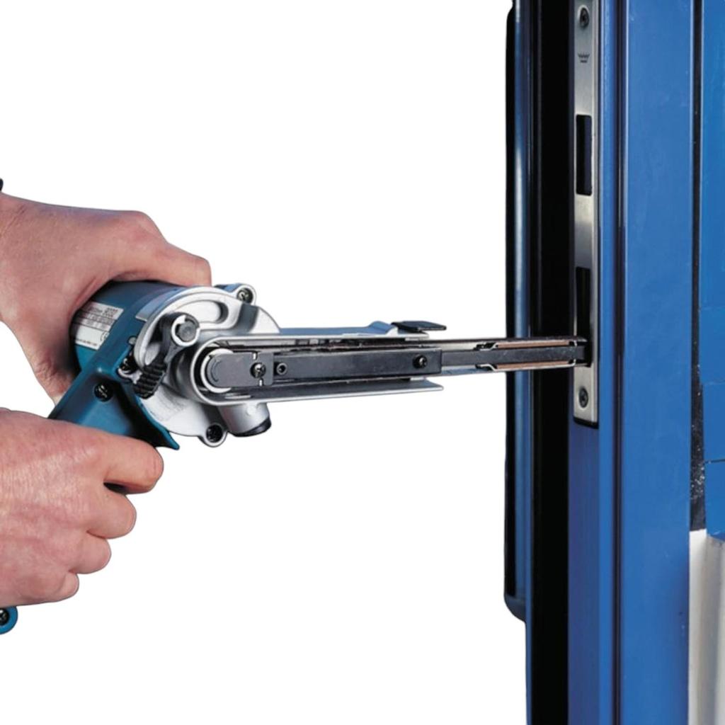 Makita 9032 3/8" x 21" Båndpusser , Blå