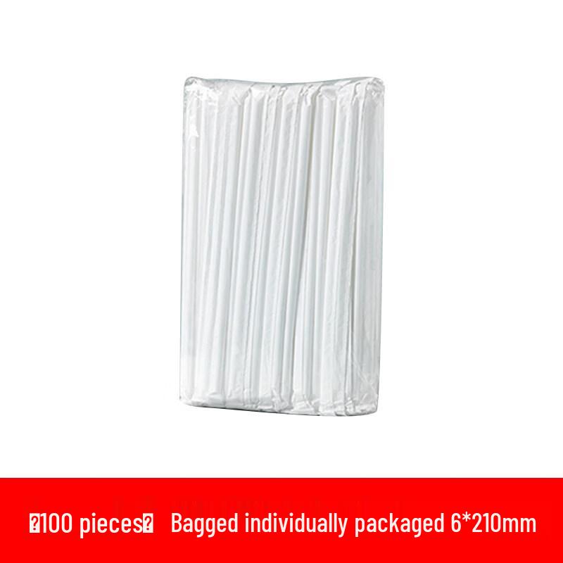 Individually Wrapped Plastic Drinking Straws