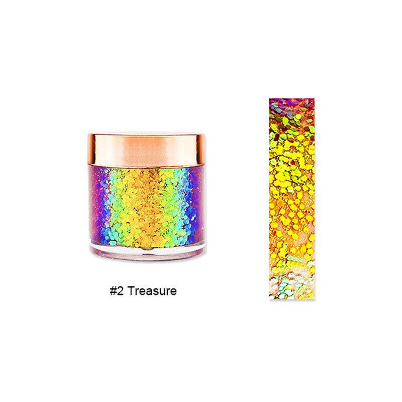 Multichrome Chameleon Eyeshadow Face Body Makeup Shining Aurora Pigment Chrome