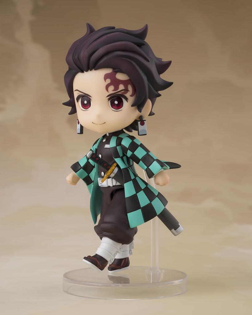 TAMASHII NATIONS Figuarts mini Demon Kimetsu no Yaiba Tanjiro Kamado Nichirin Sword Approximately 90mm PVC ABS Painted Movable Figure Slayer (Rengoku