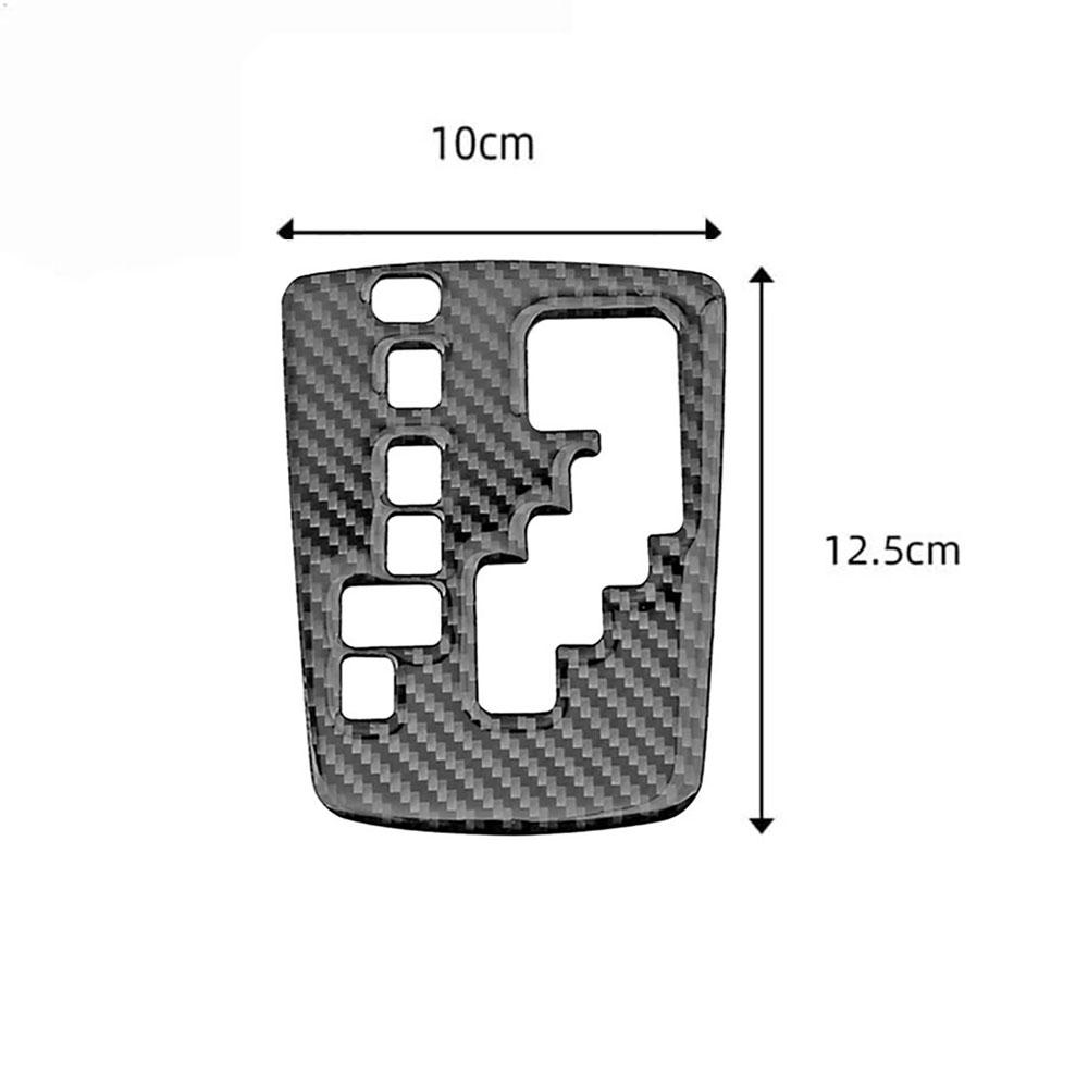 Carbon Fiber Gear Shift Panel Decorative Cover Trim For Toyota Corolla 2006-2012