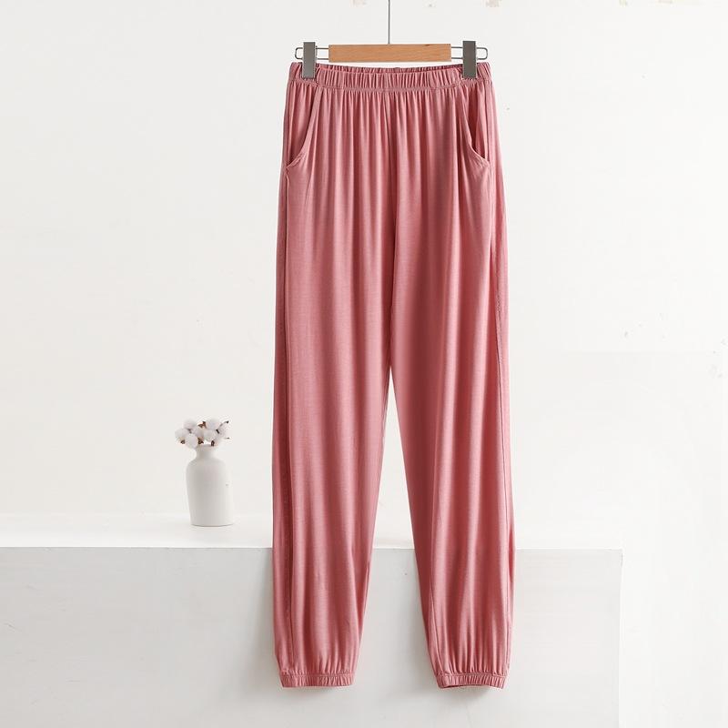 

Однотонные прямые брюки с карманами Женские узкие брюки Широкие брюки Эластичный пояс Повседневные свободные брюки Повседневные брюки для йоги Отдых XL