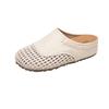 Hollow Hole Wear Inside and Outside Casual Woven Fashion Roman Shoes Soft Sole Summer Breathable Height Fashion Cool Slippers Women