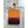 Used Monogram Marielouise Long Wallet Fuchsia