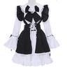Maid Gothic Lolita Cosplay Lolita Set Size Outfit, Costume, Waitress, 3-Piece (Women's, Small)