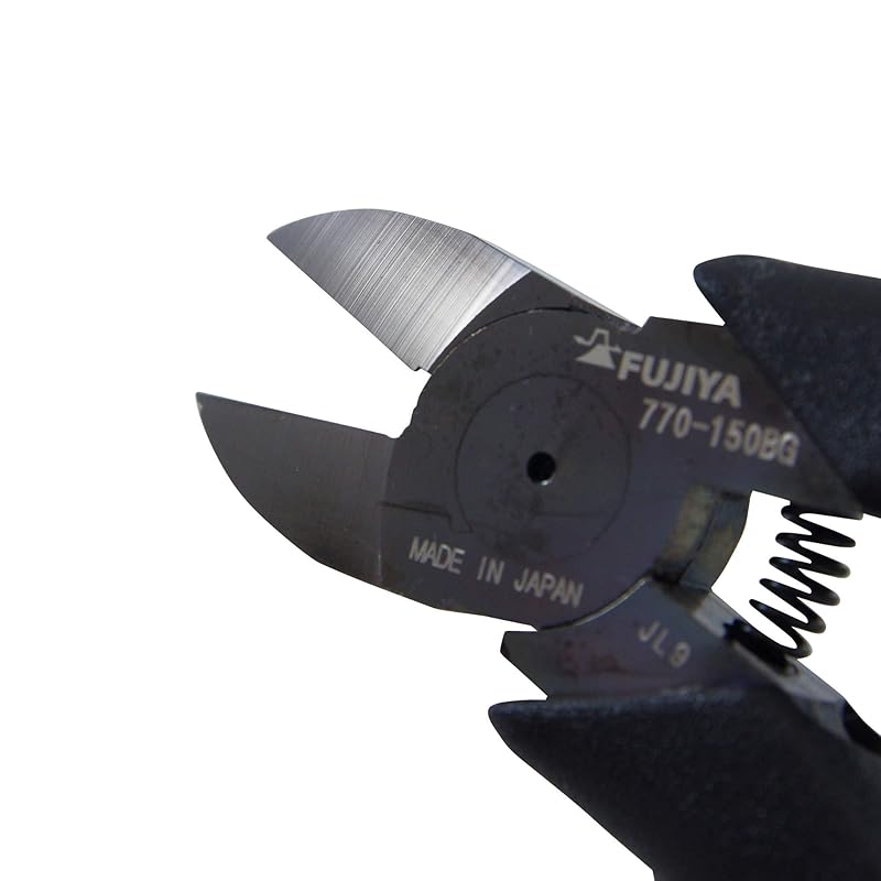 Fujiya Electrician Master Heavy-Duty Nippers, 150mm Round Blade - Black Gold, 770-150BG