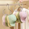 4 Pack Hat Organizer for Baseball Caps, Hat Rack for Caps Scar Handbag Stainless Steel Hat Hangers for Closet