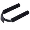 Kayak Paddles Storage Rack Wall Mount Sturdy Metal Oar Holder Hanger for Paddle Board Canoe Dragon Boat Paddles Black