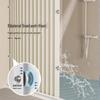 LIEI Foldable Shower Curtain