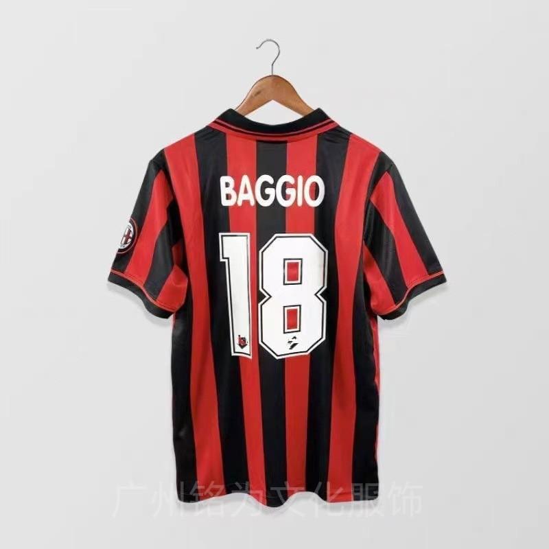 Retro Football Jersey Vintage Soccer Shirt AC Milan Arsenal Portugal Brazil Croatia Germany Santos Fan Wear