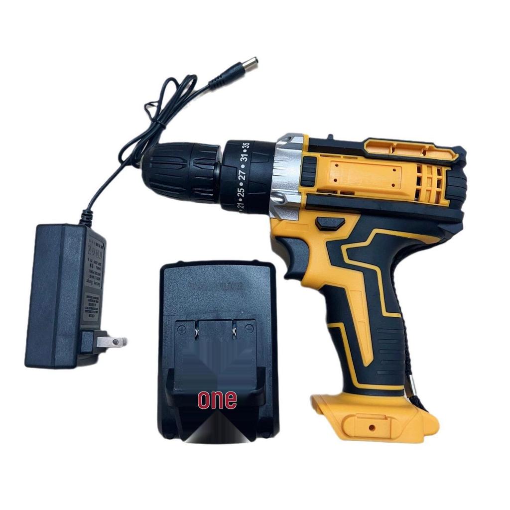 High-Power Multi-Functional Electric Drill Set with Lithium Battery Screwdriver