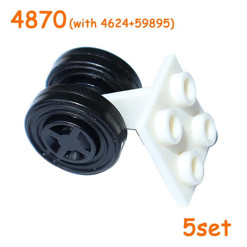 

2415 3464 2496 59895 4870 4624 87414 Aircraft Wheel Landing Gear Axle Version Technical Bricks MOC Constructing Blocks