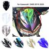 Motorcycle Windshield Air Deflector Front Windshield Flow Guide Plate Double Bubble for Kawasaki Z 400 Z400 -