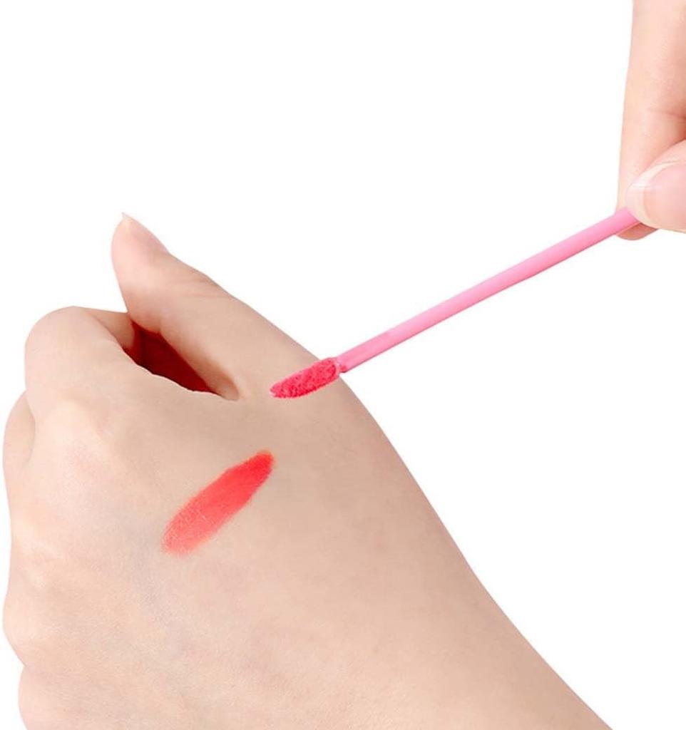 Set of 400 Disposable Lip BetterJonny 9cm Long Portable Lip Hollow Makeup Beauty Tool Brushes, Brushes, Easy-to-Use Rods, Portable, Multi-Purpose