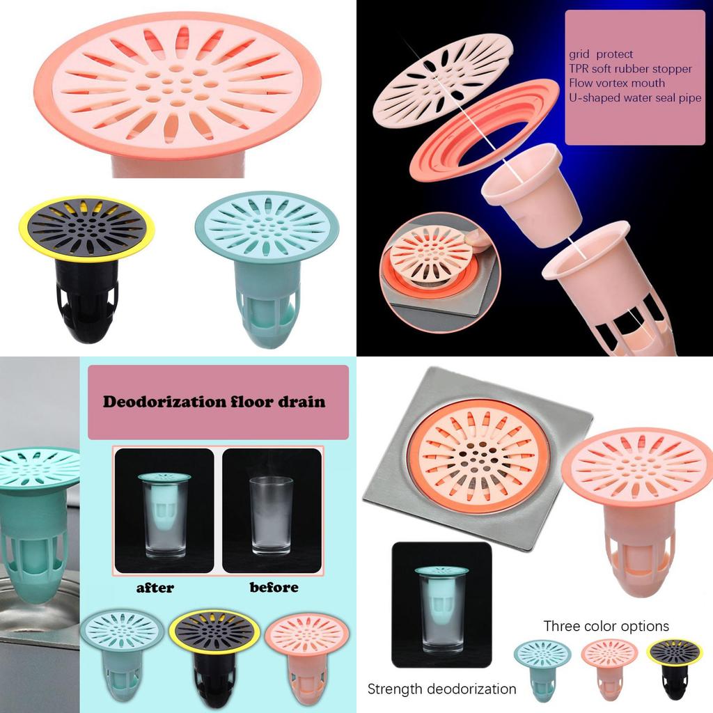Versatile Drain Core Insect-proof Bath Plug Strainer For Kitchen And Bathroom Applications