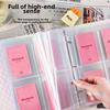 A4 Nine-Square Four-Hole Card Album Pages for Photo and Polaroid Storage