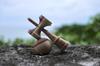 TOKYO KENDAMA Growing Kendama – YOSEGI 05 (Mixed Wood Model) Bearing System / No Chemical Paint / Premium Natural Solid Wood