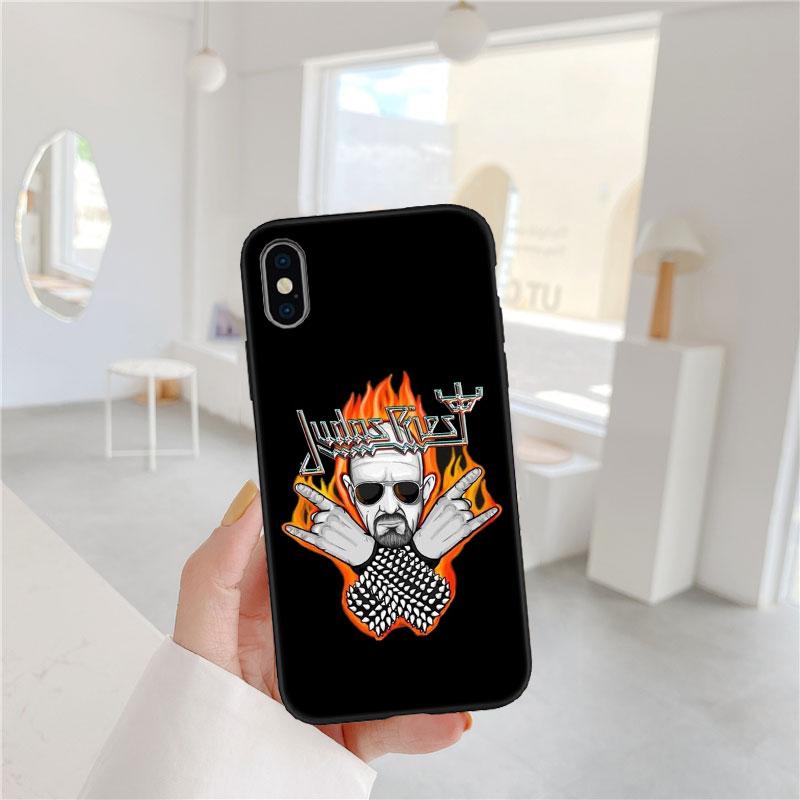 BF72 J-Judas P-Priest Soft Shell Phone Case for Redmi Note 10 11 12 Pro Max 10S 10C 10T 11A 11S 12S 12C