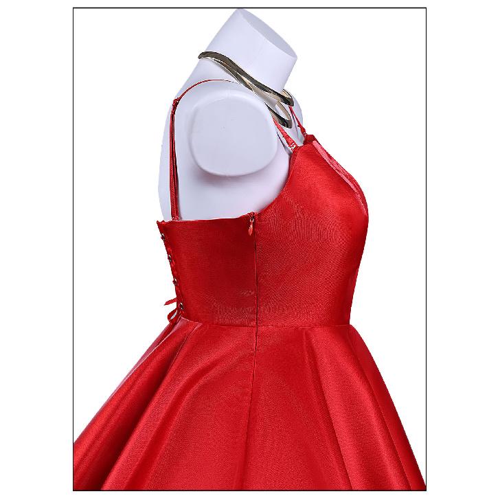 New PANTY & STOCKING with GARTERBELT Cosplay Costume Panty Anarchy Red Camisole Dress