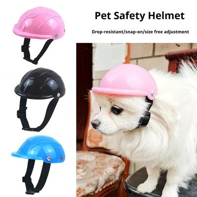Hundeschutzhelme, Katzen- und Hundekopfbedeckungen, Haustier-Motorradhüte, Kopfbedeckungen, Haustierspielzeughüte