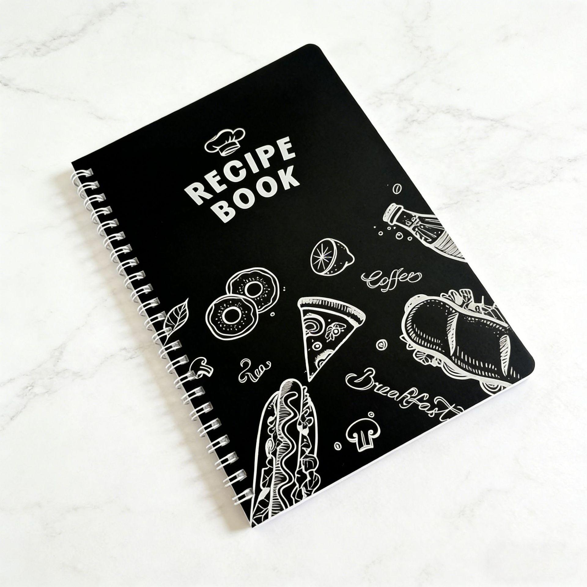 International Recipe Book: A5 Spiral Notebook Planner