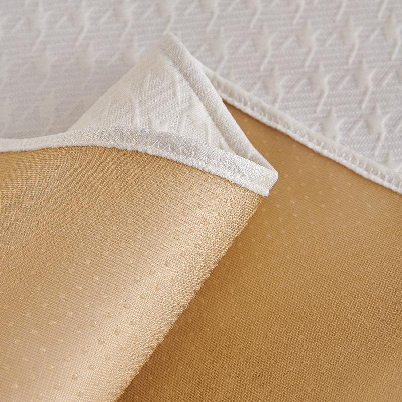 New Summer Ice Silk Sofa Cover Pad Fixed Non-Slip Cool Mat Pad Special-Shaped Cool Doudou Sofa Cover Cloth