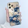 For ZTE Blade A73 4G Case Luxury Dragon Cute Cool Boys Girls Black Matte Soft Silicone Casing For ZTE Axon 50 Lite Bumper Cover