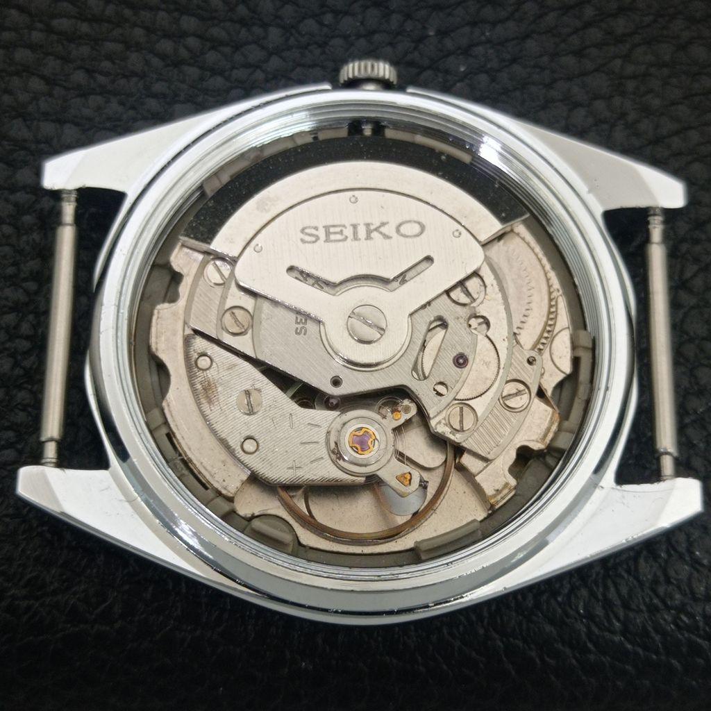 REFURBISHED VINTAGE SEIKO AUTOMATIC 6309A JAPAN MENS WHITE DIAL WATCH A442725-1