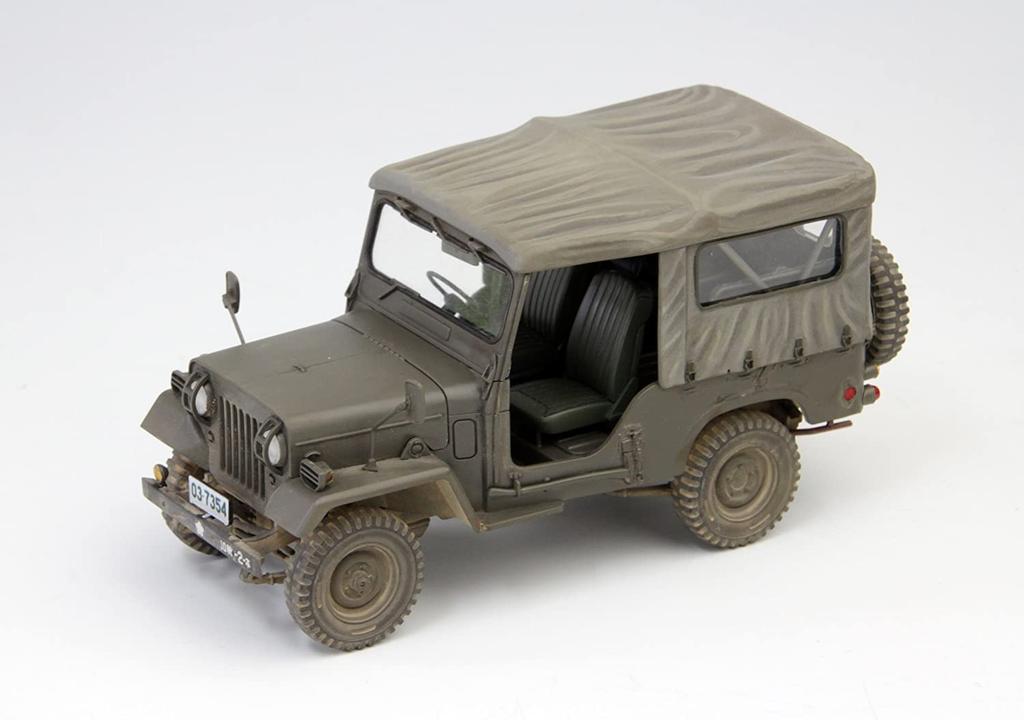 Fine Mold Japanese Army Type 73 Light Truck Canvas Top Plastic Model FM34 1/35