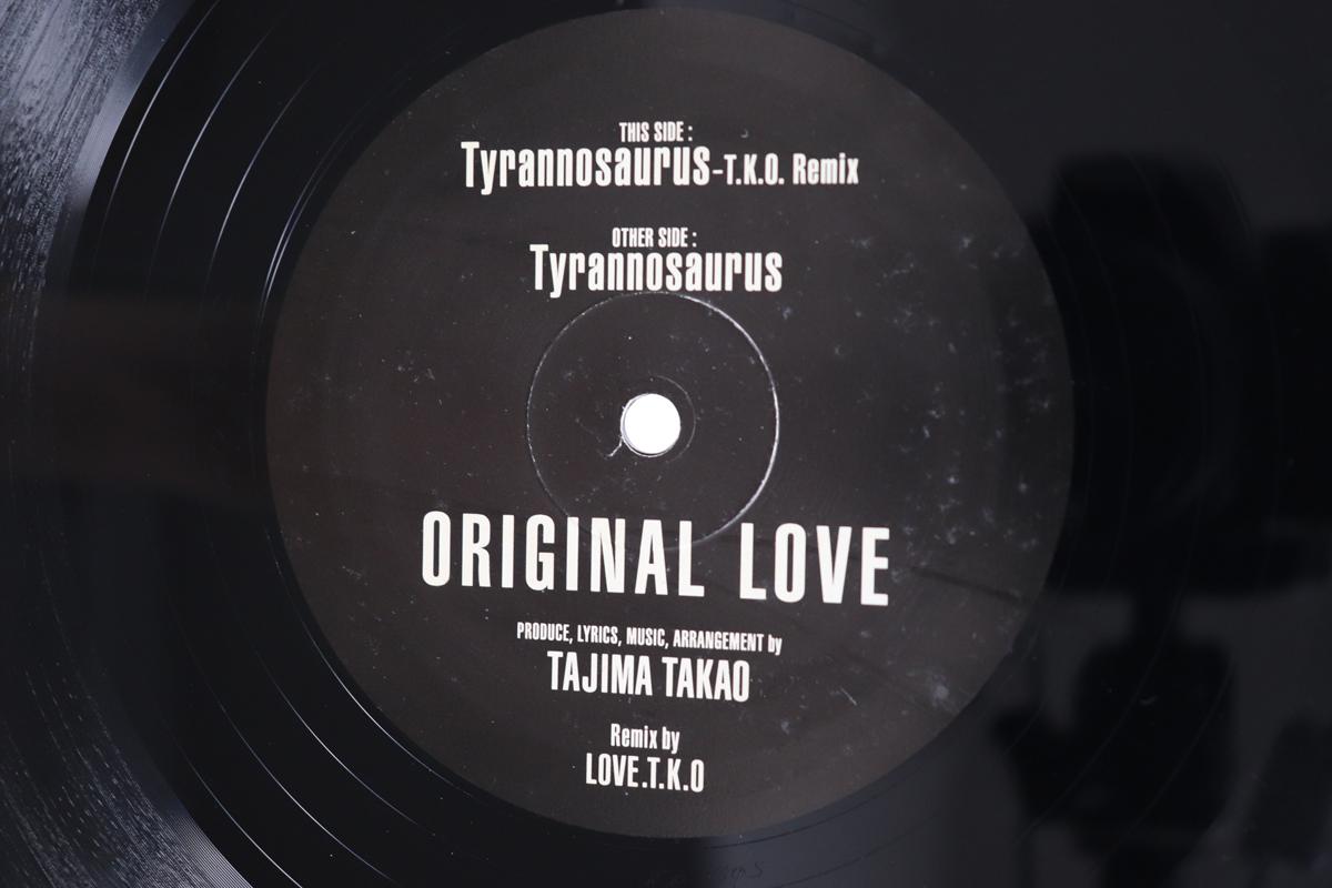 

12inch Record ORIGINAL LOVE - Tyrannosaurus S36147 ORIGINAL LOVE Japan Japanese Pop/Rock Used