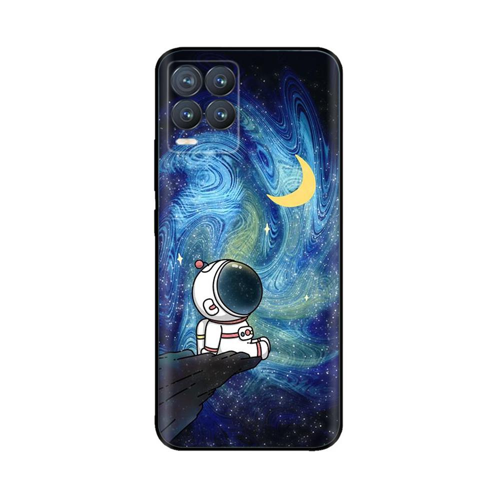 For Realme 8 Case Cute Animal Soft Liquid Silicone Cover For Realme 8 Pro 8i Realme8 4G RMX3085 Full Protection Durable Cases