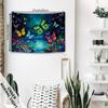 VIKAMA Dream Butterfly Forest Tapestry Living Room Bedroom Feature Wall Romantic Bohemian Ambiance Waterproof Machine Washable