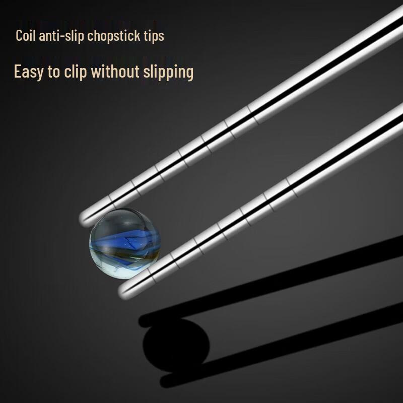 Lijia 304 Stainless Steel Anti-slip Chopsticks