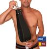 Set of 2 Leather Foot Supports for Sling + 2 Carabiners - 60cm - The Red - Mr Sling - Playroom Donjon