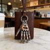 Mekanisk Hand Hänge Steampunk Halsband Hänge Retro Articulerade Fingerleder Robot Hand Berlock Smycken för Män Kvinnor