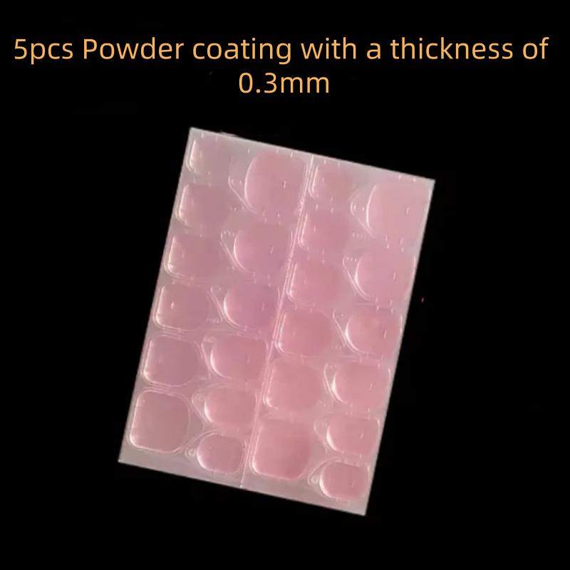Double Sided Nail Jelly Glue Transparent Fake Nail Art Tape Adhesive Stickers DIY Reusable Nail Accessories
