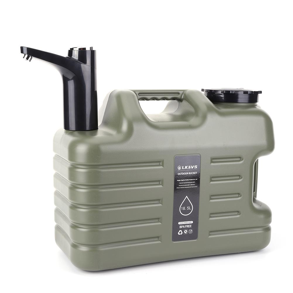11L Portable Water Dispenser Water Pumping Device for Camping Water Tank Dispenser One Key Switch Wireless Electric Water Pump