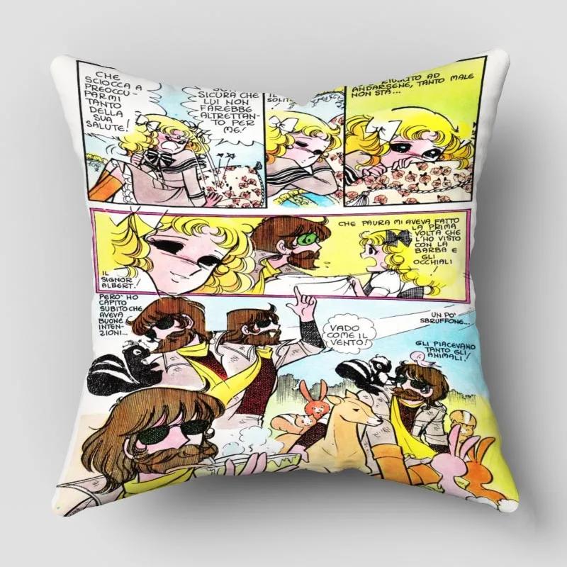 Candy Candy Kissenbezug Kissenbezug zum Anpassen Modernes Zuhause Dekokissenbezug für Wohnzimmer 45x45cm